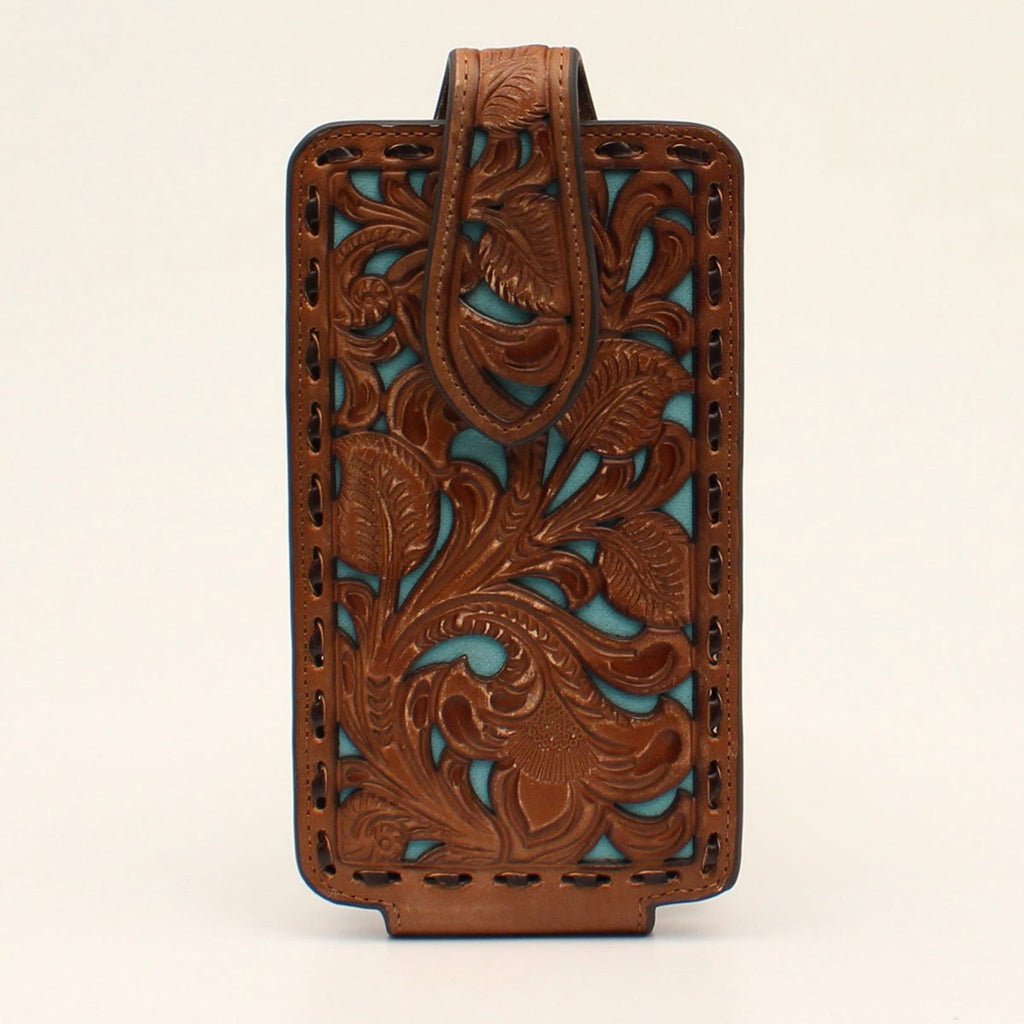 Nocona Embossed Turquoise Underlay Cell Case