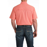 Yoke back of arena flex polyester shirt 