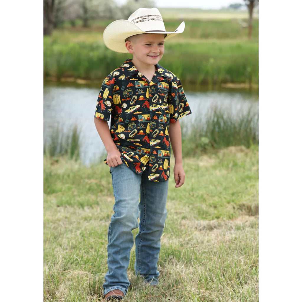 Western Camp Short Sleeve Shirt