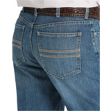 Cinch Medium Wash Straight Leg Men's Jeans Pocket detail