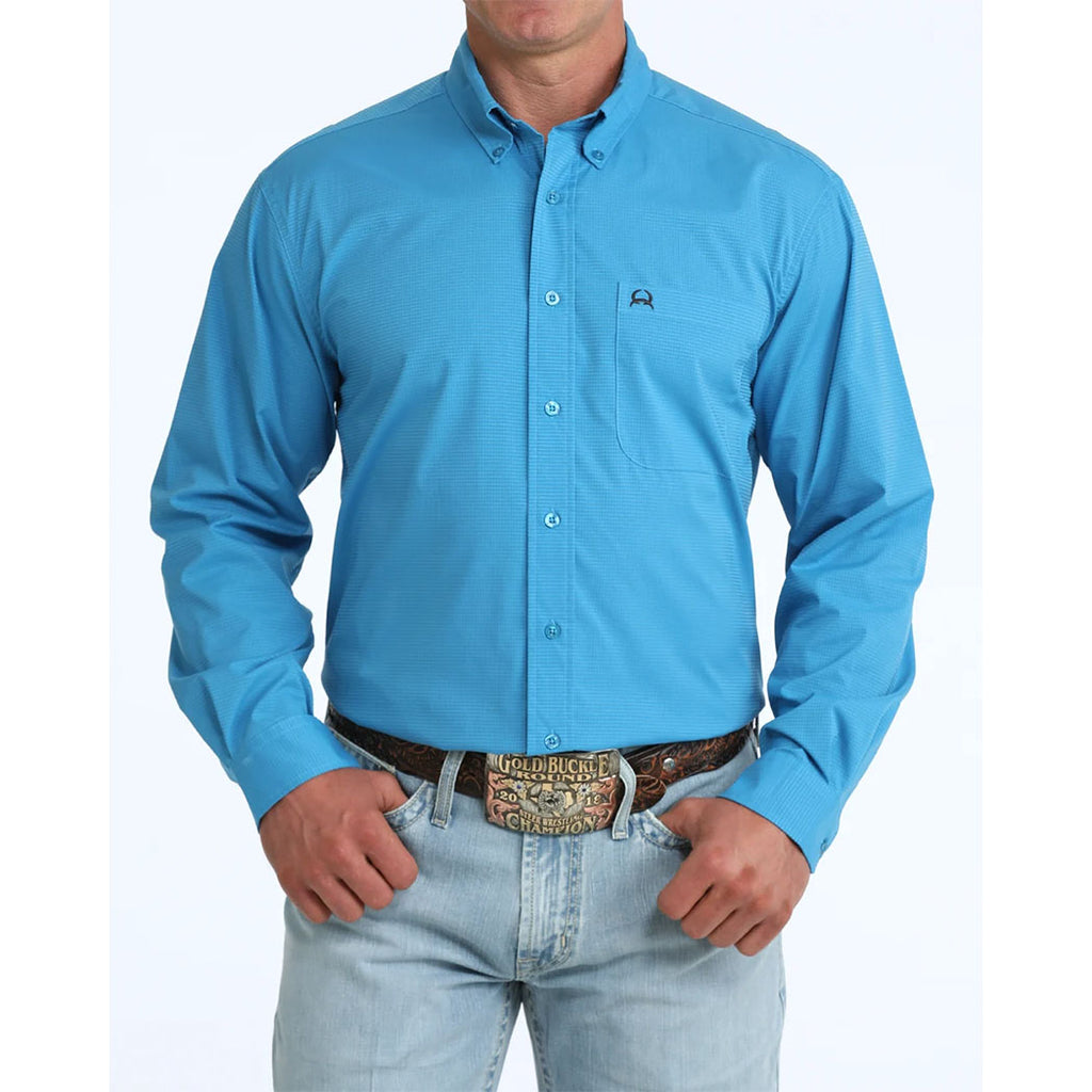 Cinch Men’s Arena Flex Button-Down Western Long Sleeve Shirt- Front