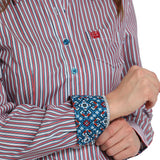 Cinch patterned cuff close up 