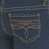 Boot Stitching on back pockets of jeans 