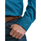 Teal Long Sleeve, Cody Johnson Logo on cuff 