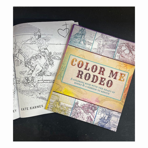 Color Me Rodeo Book - Coloring For A Cause