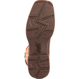 Durango Men's Cedar Bark & Orange Rebel Square Toe