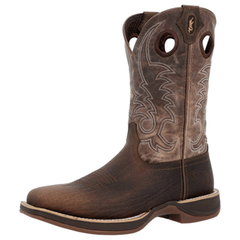 Brown Ultra light square toe boot