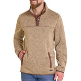 Tan Melange Knit Henley Pullover by Panhandle Slim