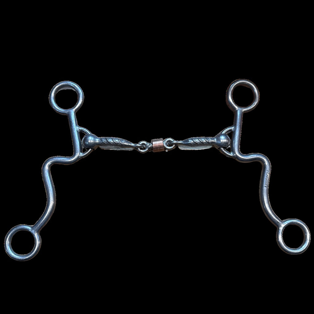 Dolly shank with a rebar dogbone mouthpiece.