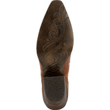 Durango Golden Brown Turquoise Stitched Bootie