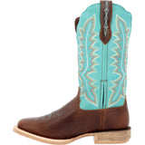 Durango Women's Brown & Arctic Blue Lady Rebel Pro Boots