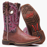 DURANGO LADY REBEL ULTRA-LITE WESTERN BOOTS SOLE VIEW