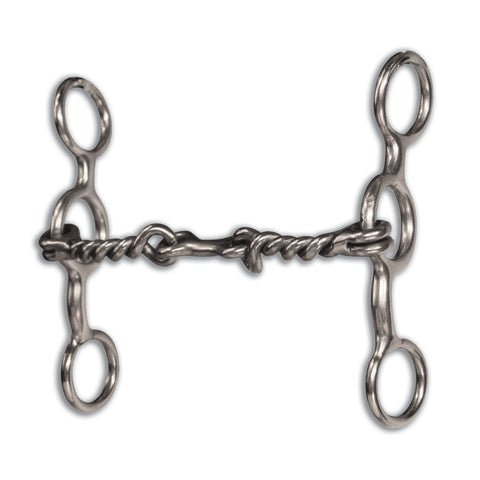 Equisential Short Shank Twisted Wire Dog Bone