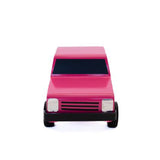 Little Buster Toys 1:16 Pink Extended Cab Truck 500290 All Metal Farm Toy Front View