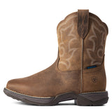 Full side view of Ariat Women's Anthem Shortie II Waterproof Western Boots 