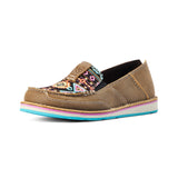 Ariat Ladies Brown Bomber & Neon Lights Cruiser