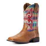Ariat Kid's Lonestar Tan Serape Cowboy Boots