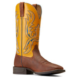 Ariat Men's Bullhead Cowtown Brown Cowboy Boot medial view