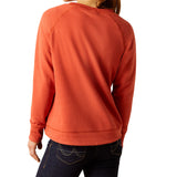 Ariat Women's Benicia Burnt Brick Sweatshirt