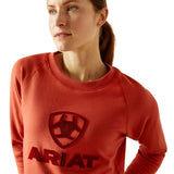 Ariat Women's Benicia Burnt Brick Sweatshirt