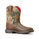 Ariat Anthem Camo Pink Shortie Boot Medial View