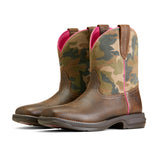 Ariat Anthem Camo Pink Shortie Boot Pair