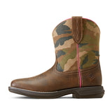 Ariat Anthem Camo Pink Shortie Boot Side View