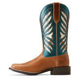 Ariat Women's Longview Buttered Rum & Teal Cowboy Boots