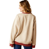 Women's Roughstock Oversized Crew Neck Sweatshirt from Ariat