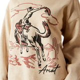 Women's Roughstock Oversized Crew Neck Sweatshirt from Ariat