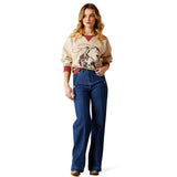 Women's Roughstock Oversized Crew Neck Sweatshirt from Ariat