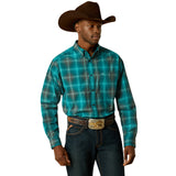 Ariat Men's Teal Pro Series Button up