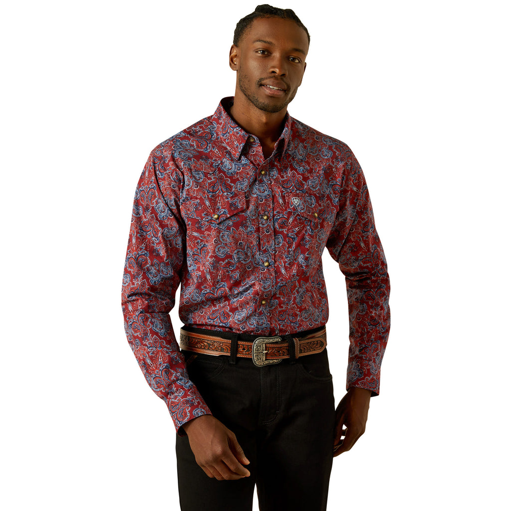 Ariat Men's Tyrone Fitted Long Sleeve Shirt