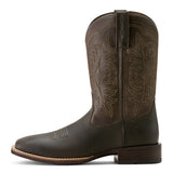 Ariat Smokey Brown/Dusty Taupe Ryden Ultra Wide Square Toe Men's 11 inch Wide Square Toe Cowboy Boots side view