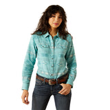Ariat Women's Montana Western Snap Long Sleeve Shirt
