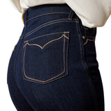 Ultra High Rise Veronica Wide Leg Jean back pocket view