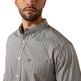 Ariat White Geometrical Print Long Sleeve