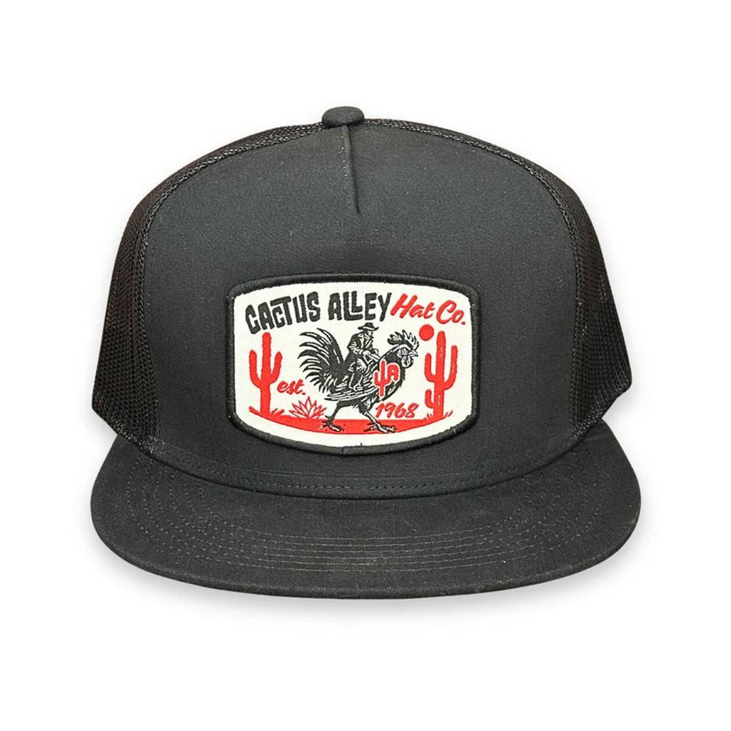Cactus Alley Black "Featha Steppa" Cap