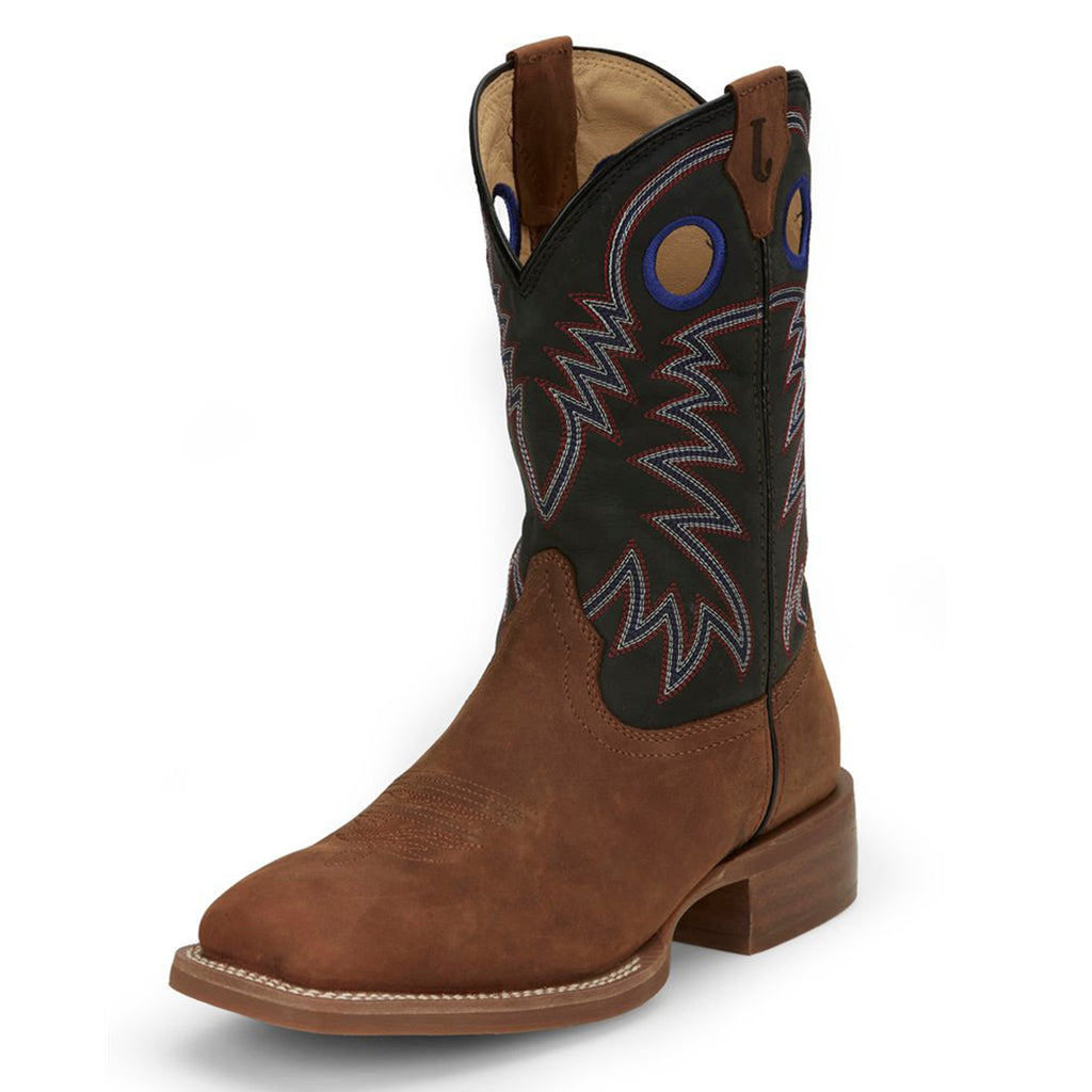 Justin Men's Brown & Black Show Stopper Boots