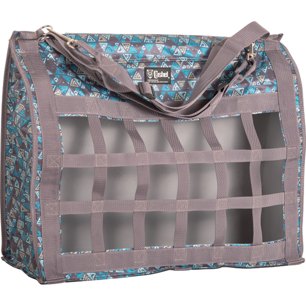Cashel Slow Feed Teal Tribal Hay Bag