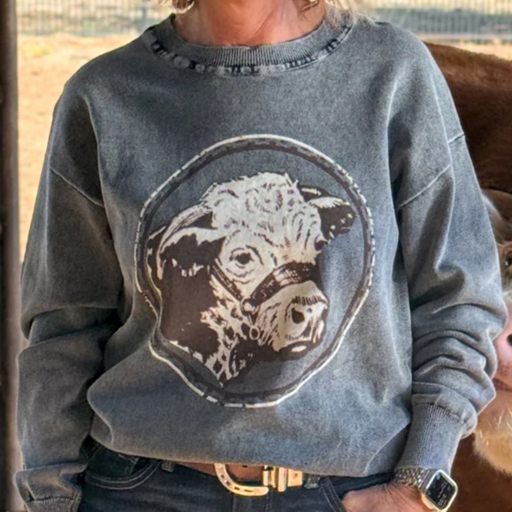 Women's Green Hereford Honey Sweater
