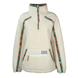Hooey Ladies Aztec Cream Sherpa Pullover