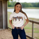 Ivory Horse Graphic Tee