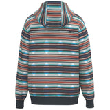 Back side view of the legendary serape Hooey hoody. 