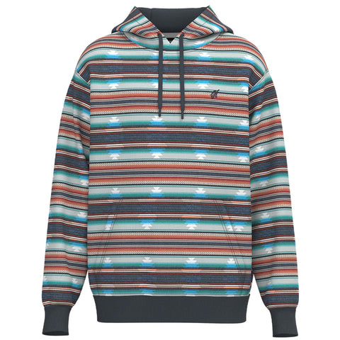 Front side view of the legendary serape Hooey hoody. 