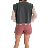 Howdy Hanny Rose Arrow Denim Shorts
