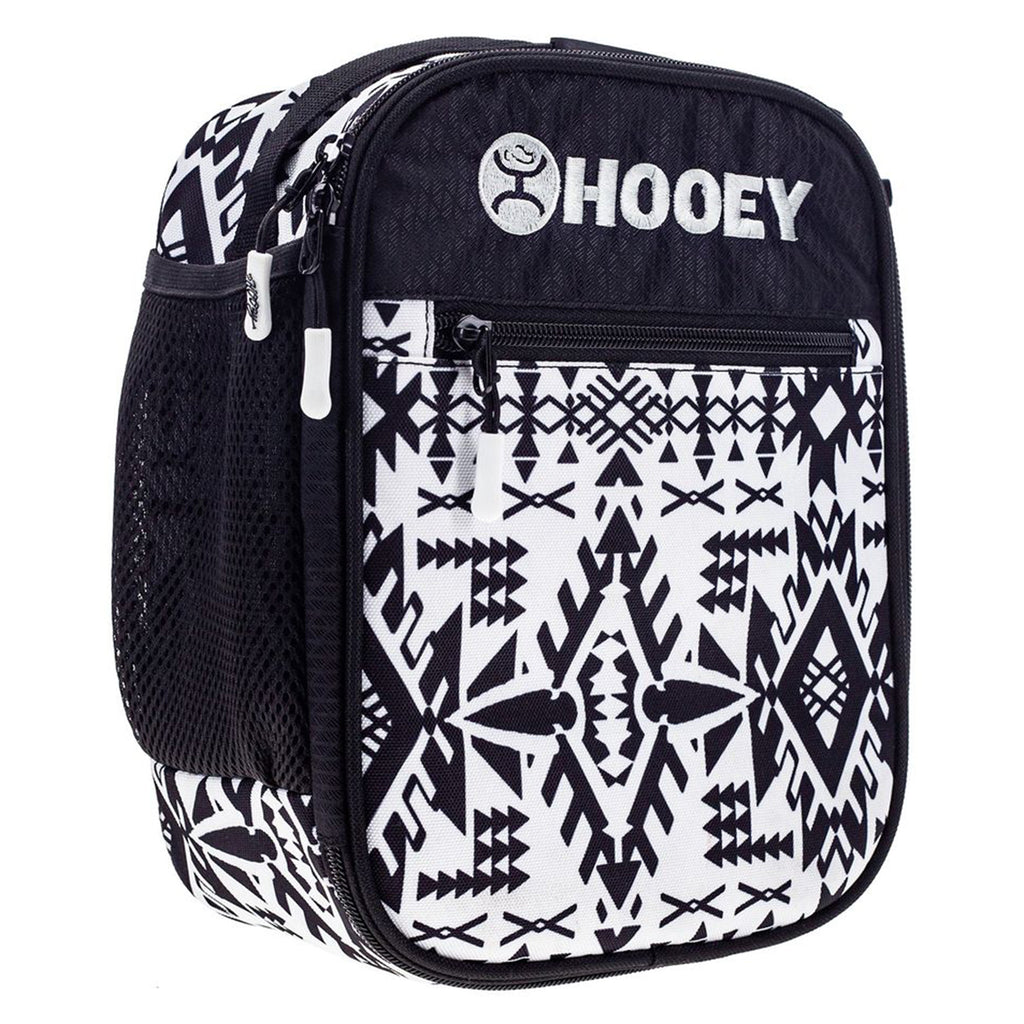 Black and White Aztec Lunch Bag