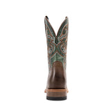 Hyer Men's Marbled Green & Waxy Brown Cowboy Boots