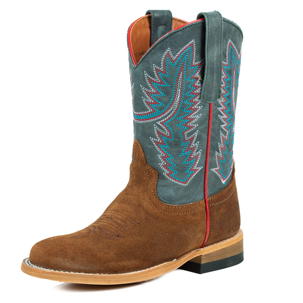 Horse Power Kids Oklahoma Square Toe Boot