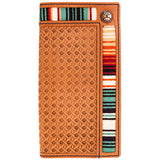 Hooey Tarlo Basket Weave Serape Wallet